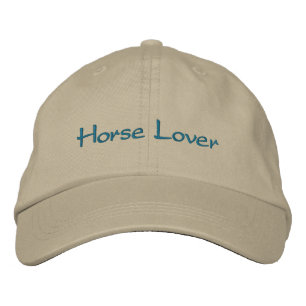 Horse Lover - Hat Broderad Keps