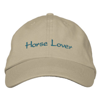 Horse Lover - Hat Broderad Keps