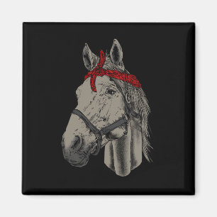 Horse Lover Hay Horse Rider Magnet