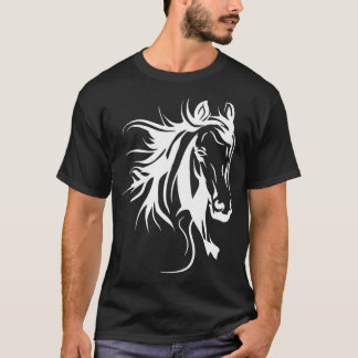 Horse Lover Horse Head Horses T Shirt