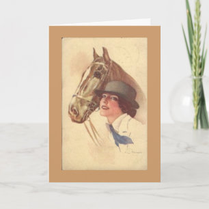 Horse Lover Mors dag-kort Kort