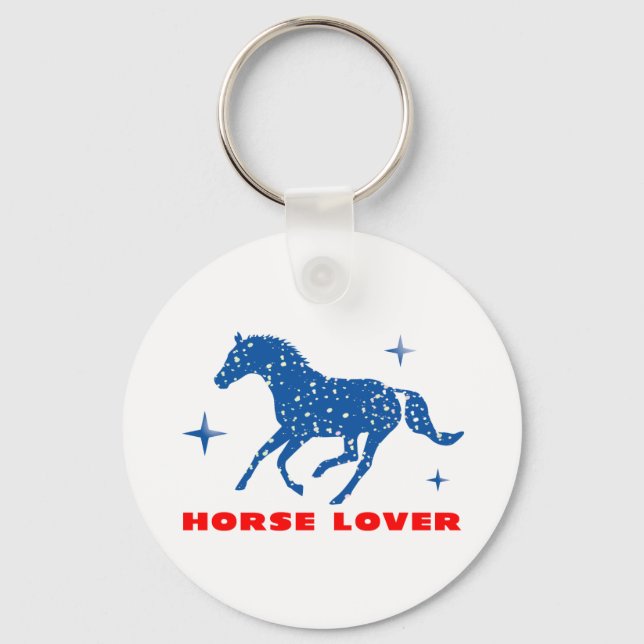 Horse Lover Nyckelring (Framsida)