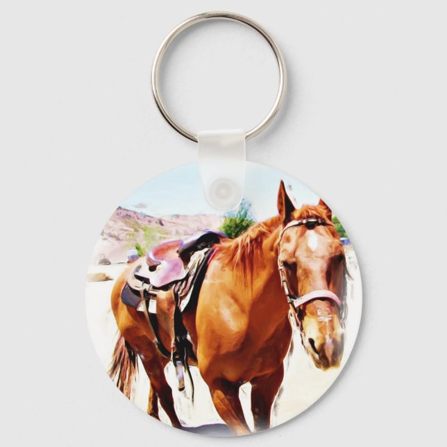 Horse Lover_ Nyckelring (Framsida)