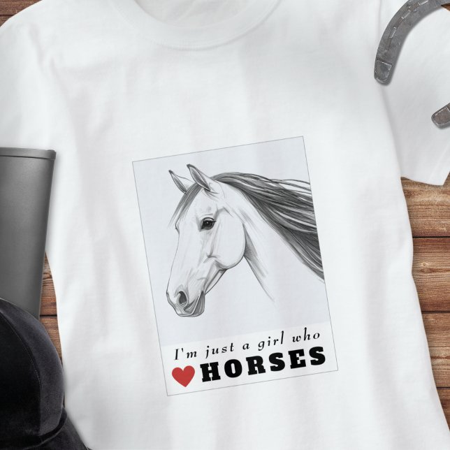 Horse Lover Women's T Shirt (Skapare uppladdad)