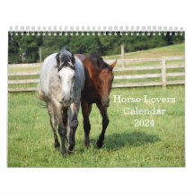 Horse Lovers 12 månaders kalender