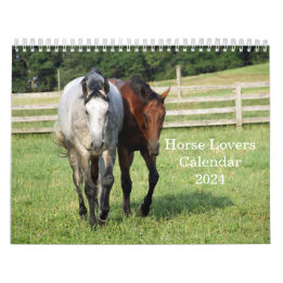 Horse Lovers 12 månaders kalender
