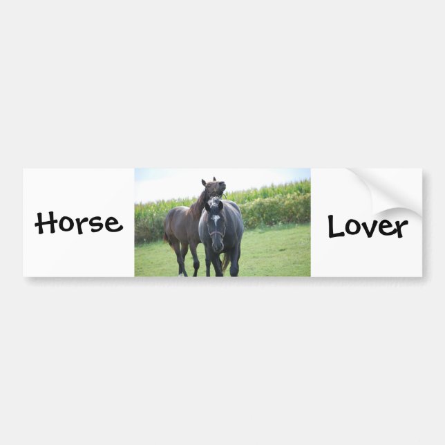 Horse Lovers Bildekal (Framsidan)