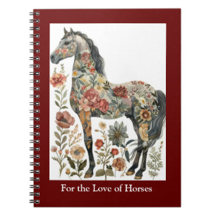 Horse Lovers fotobok. Anteckningsbok