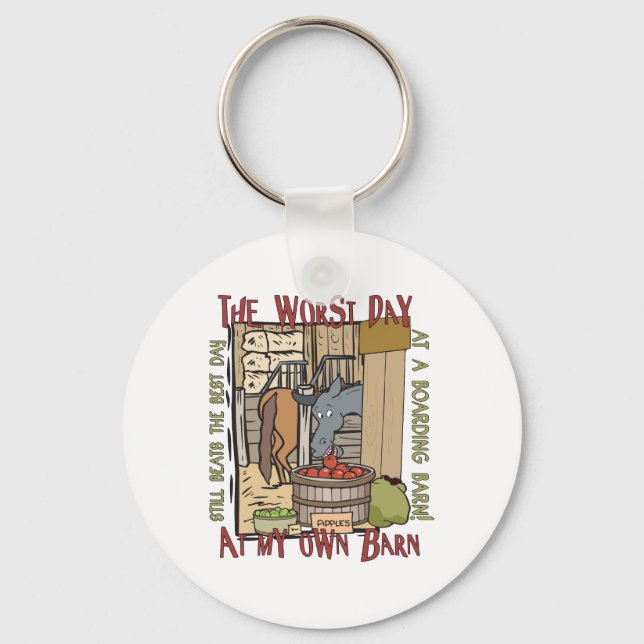 Horse Lovers Gifts Nyckelring (Framsida)