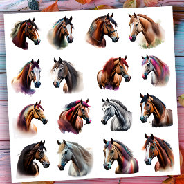 Horse Lovers Klistermärken