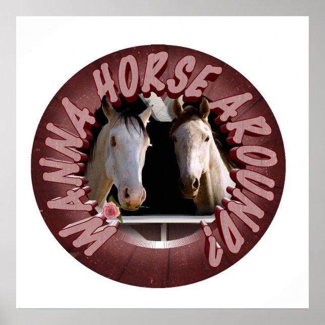 Horse Lovers Poster (Framsidan)