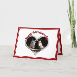 Horse Lovers Valentine Helgkort