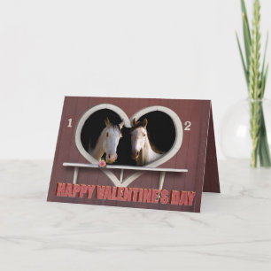 Horse Lovers Valentine Helgkort