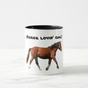 Horse Lovin'Gal Mugg