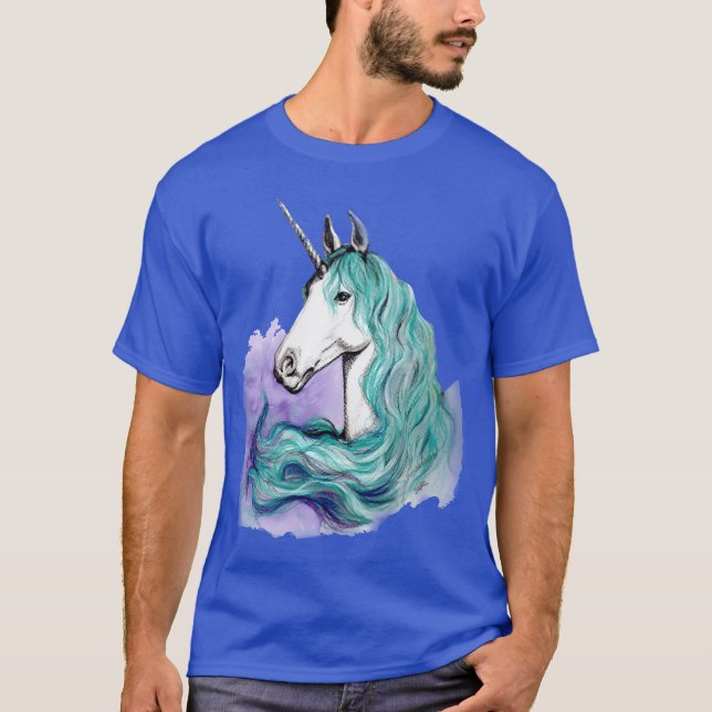 Horse Magi retro T Shirt (Framsida)
