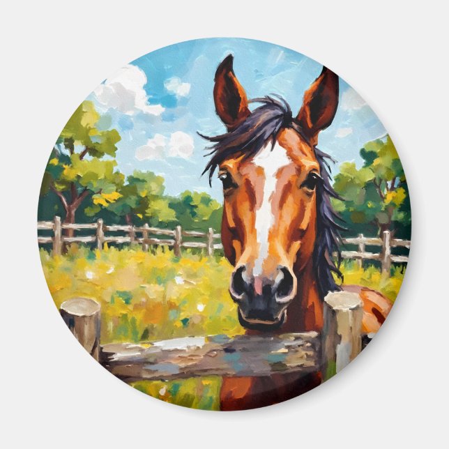 Horse Magnet (Framsidan)