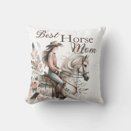 Horse Mamma Mors dag Kudde