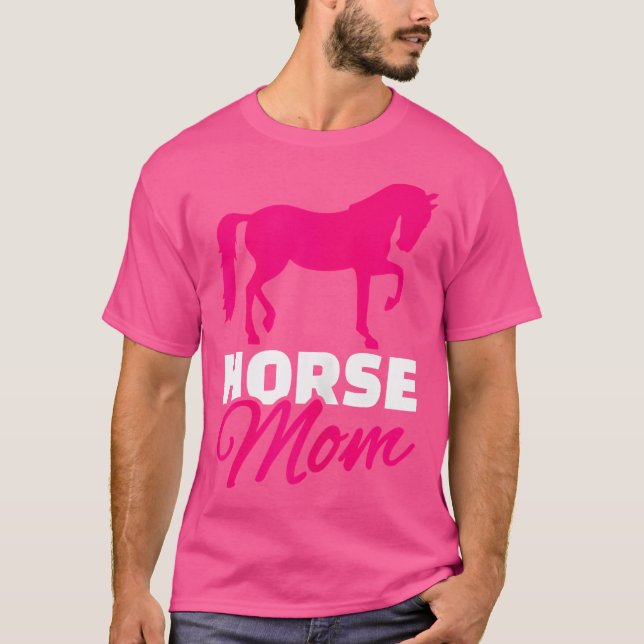 Horse Mamma T Shirt (Framsida)