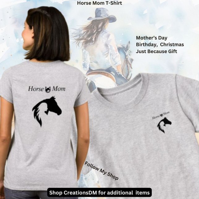 Horse Mamma T Shirt (Skapare uppladdad)