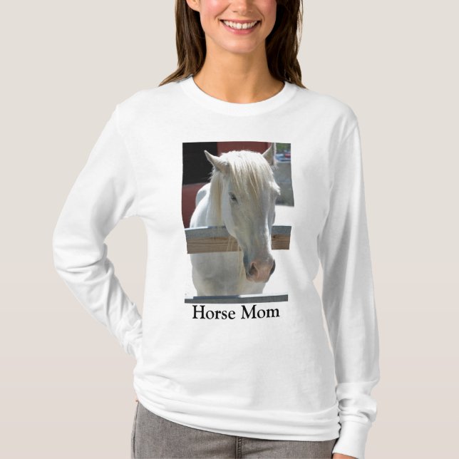 Horse Mamma Tee Shirt (Framsida)