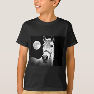 Horse & Måne T Shirt