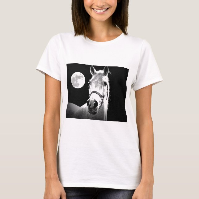 Horse & Måne Tee (Framsida)