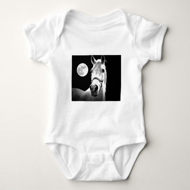 Horse & Måne Tee Shirt (Framsida)