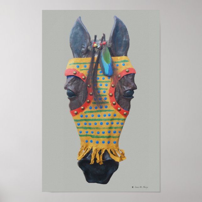 Horse Mask 2 Poster (Framsidan)