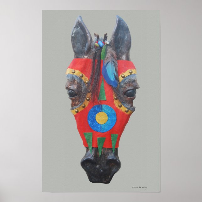 Horse Mask 3 Poster (Framsidan)