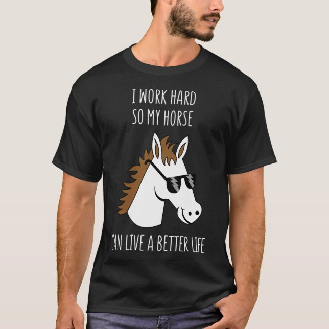 Horse morpa t shirt (Framsida)