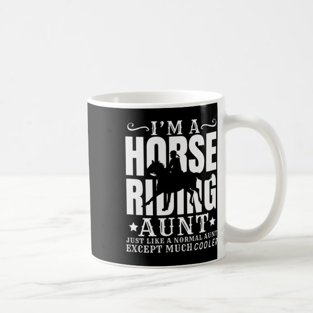 Horse  Moster Normal men Cooler Moster Kaffemugg (Höger)