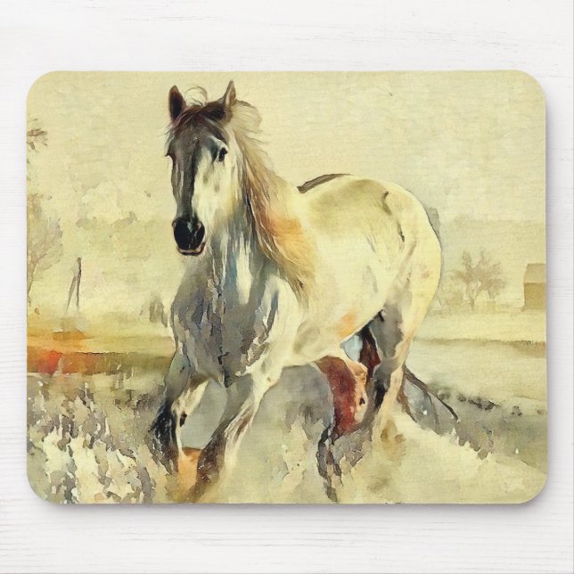 Horse Mousepad Musmatta (Framsidan)
