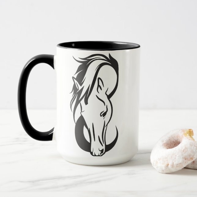 Horse Mugg (Med munk)