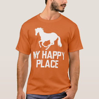 Horse My Lycklig Ställe lustig T Shirt