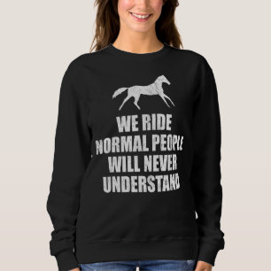 Horse Normal People T Shirt