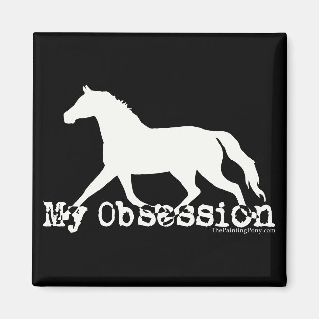 Horse Obsession Magnet (Framsidan)