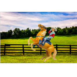 Horse och Cowboyen T Shirt