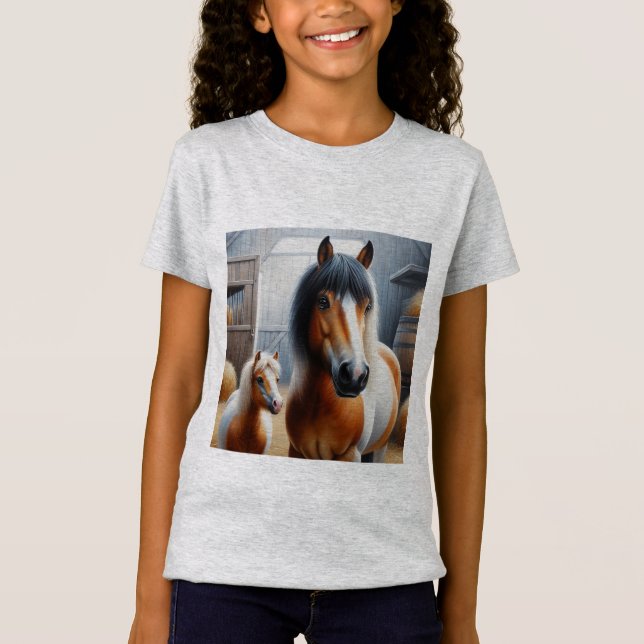 Horse och Pony T Shirt (Framsida)