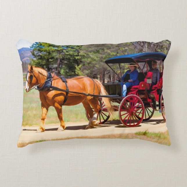HORSE OCH TRANSPORT - PAINTERLY PRYDNADSKUDDE (Framsidan)