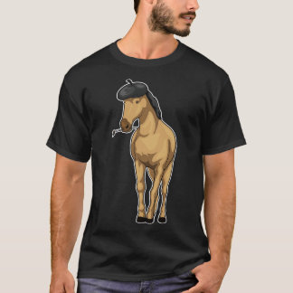 Horse Painter Paint-pensel T Shirt