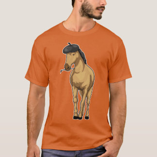 Horse Painter Paint-pensel T Shirt