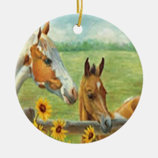Horse Painting Ornament (Framsidan)