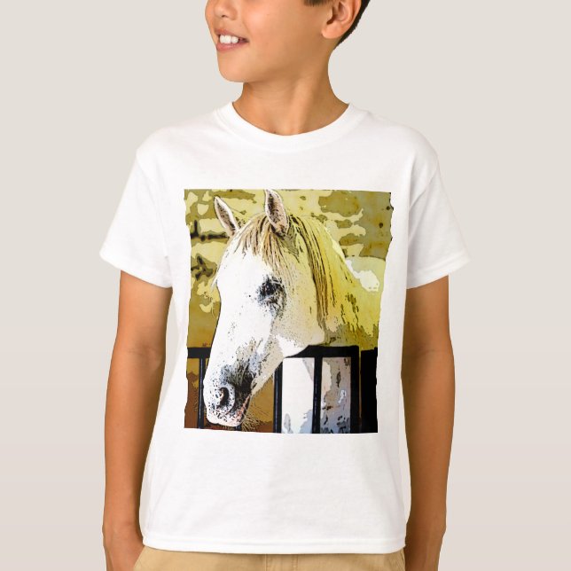 Horse Painting Tee Shirt (Framsida)