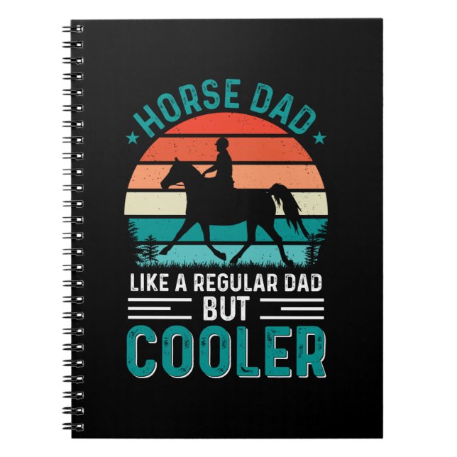 Horse Pappa Anteckningsbok (Framsidan)