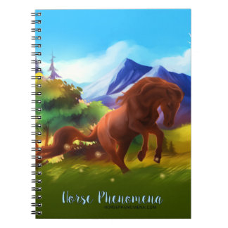 Horse Phenomena Horse Notebook Anteckningsbok