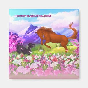 Horse Phenomena Vår Magnet