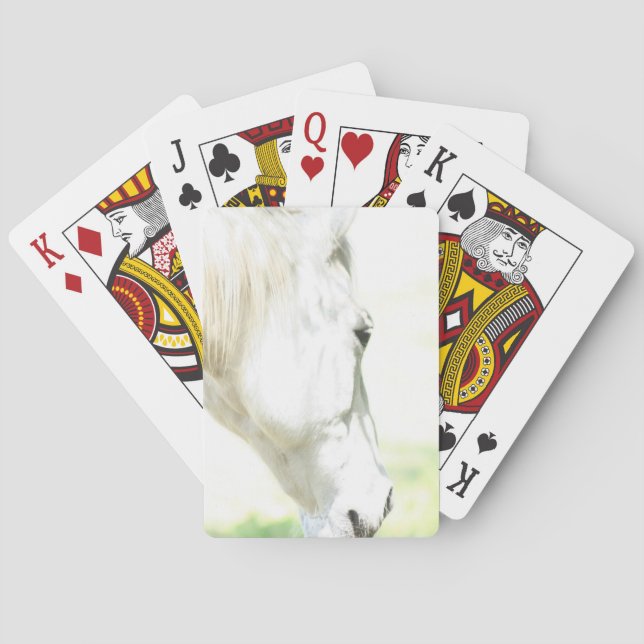 Horse Photo Spel Kort (Baksidan)