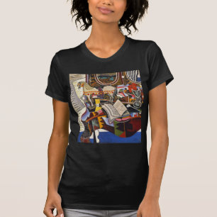 Horse Pipe Red Flower av Joan Miro Tee