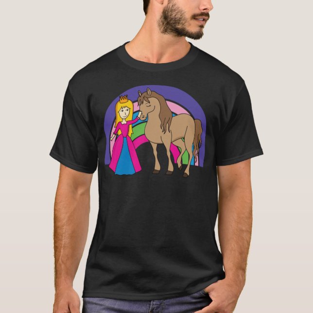 Horse pony humor t shirt (Framsida)