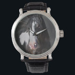 Horse Porträtt II Armbandsur<br><div class="desc">Djur</div>